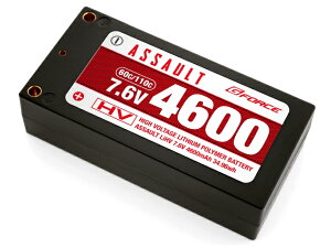 GFG802 �yG-FORCE /�W�[�t�H�[�X�z ASSAULT LiHV 7.6V 4600mAh (�V���[�g�^�C�v) (�A�T���g�j