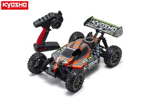 !【KYOSHO/京商】 33012T5 1/8 GP 4WDレーシングバギー レディセット インファーノ NEO 3.0 カラータイプ5 レッド KT-231P+付レディセット(組立完成済み) ≪ラジコン≫