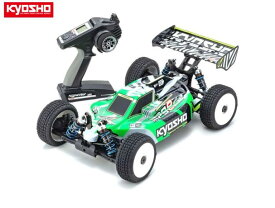 ！【KYOSHO/京商】 34111C　1/8スケール ラジオコントロール ブラシレスモーターパワード 4WD レーシングバギー レディセット インファーノ MP9e Evo. V2（完成品） ≪ラジコン≫ ※走行用バッテリー・充電器別売