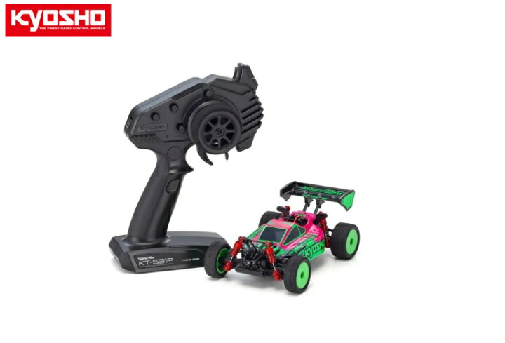 楽天市場】！【KYOSHO/京商】 32093PGR 電動RC ミニッツバギー 