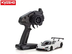 !【KYOSHO/京商】 32364W 1/27 電動RC ミニッツRWD MR-04 シリーズ レディセット McLaren 720S GT3 #03 ホワイト (完成品) ≪ラジコン≫