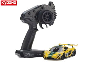 �I�yKYOSHO/�����z 32375YG�@1/27 �d��RC �~�j�b�cRWD MR-04 �V���[�Y ���f�B�Z�b�g McLaren P1 GTR �C�G���[/�O���[�� �i�����i�j �჉�W�R����