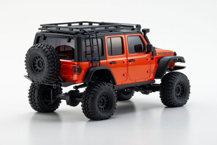 !【7月発売予定・予約・KYOSHO/京商】 32528MO 1/24スケール 電動RC クローリングカー ミニッツ4×4シリーズ ジープ ラングラー アンリミテッド ルビコン アクセサリー付 パンプキンメタリック レディセット(完成品)≪ラジコン≫ 株式会社エンジェルスジャパン 京商 ミニッツ4×4 ジープ ラングラー フルセット オプション色々付属!