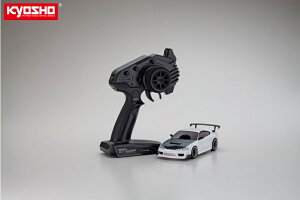 !【KYOSHO/京商】 32647W 1/27 電動RC ミニッツAWD 日産 シルビア S15 equipped with GTウィング ホワイト 【ドリフトタイヤ標準装着済み】 (完成品) ≪ラジコン≫