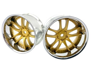 LW-0608CG �yLabel / ���C�x���z WORK EMOTION CR3P WHEEL DEEP RIM off8 Candy Gold�@2��