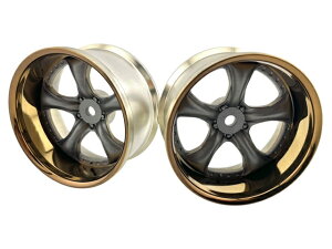 LW-0906BGM �yLabel / ���C�x���z WORK VS KF# WHEEL STANDARD RIM off6 Bronze Gray Metalic�@2��