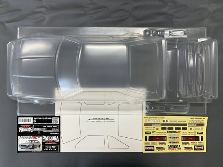 楽天市場】PAB-3193 【PANDRA RC/パンドラ RC】Toyota セリカXX A60