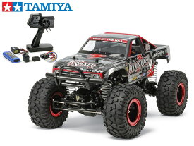 ！【TAMIYA/タミヤ】 58592 1/10 電動RC　ロックソッカー（CR-01シャーシ） 組立キット+45053 NEWファインスペック電動RCドライブセット （未組立） ≪ラジコン≫