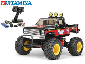 �I�yTAMIYA/�^�~���z 58633 1/10 �d��RC �u���b�N�t�b�g�i2016�j �g���L�b�g+45053 NEW�t�@�C���X�y�b�N�d��RC�h���C�u�Z�b�g+�`�����v�I���W�i���F�t���{�[���x�A�����O �i���g���j �჉�W�R����
