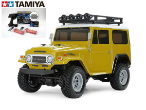 �I�yTAMIYA/�^�~���z 58715�@1/10 �d��RC �g���^ �����h�N���[�U�[ 40 (CC-02�V���[�V) �g���L�b�g+ ���s�p�o�b�e���[2�{�A�T�����FMX-6 BL-SIGMA/HVS702�d�l�R���s���[�^�v���|+�I���W�i���F�t���{�[���x