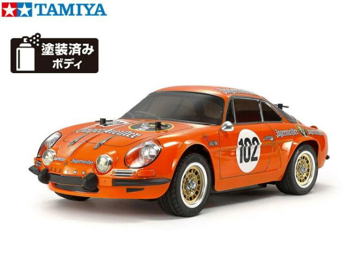楽天市場】！【TAMIYA/タミヤ】 58708 1/10電動RC アルピーヌA110 