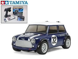 �I�yTAMIYA/�^�~���z 58747 1/10 �d��RC �~�j�N�[�p�[���[�V���O (MB-01�V���[�V) �g���L�b�g�E�T�����FMX-6 �R���s���[�^�v���|�t�t���Z�b�g +�t���{�[���x�A�����O�Z�b�g�i���g���j �჉�W�R����