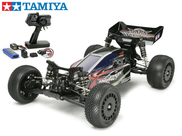楽天市場】！【TAMIYA/タミヤ】 58370 1/10 電動RC ダークインパクト 