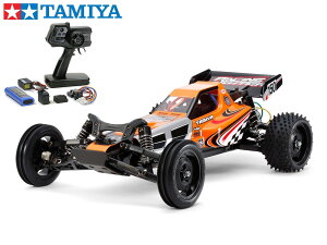 �I�yTAMIYA/�^�~���z 58628 1/10 �d��RC�@���[�V���O �t�@�C�^�[�iDT-03�V���[�V�j �g���L�b�g+45053 NEW�t�@�C���X�y�b�N�d��RC�h���C�u�Z�b�g+�`�����v�I���W�i���F�t���{�[���x�A�����O�i���g��