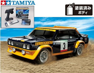 �I�y TAMIYA / �^�~�� �z 58723 1/10 �d��RC �A�o���g �����[OLIO FIAT (MF-01X�V���[�V) �g���L�b�g�E�T�����FMX-6 BL-SIGMA/HVS702�d�l�R���s���[�^�v���|�t�t���Z�b�g�i���g���j �჉�W�R����