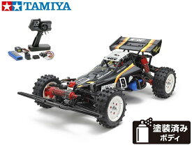 ！【TAMIYA/タミヤ】 58737 1/10 電動RC　ホットショットII（2024） 組立キット+45053 NEWファインスペック電動RCドライブセット （未組立） ≪ラジコン≫