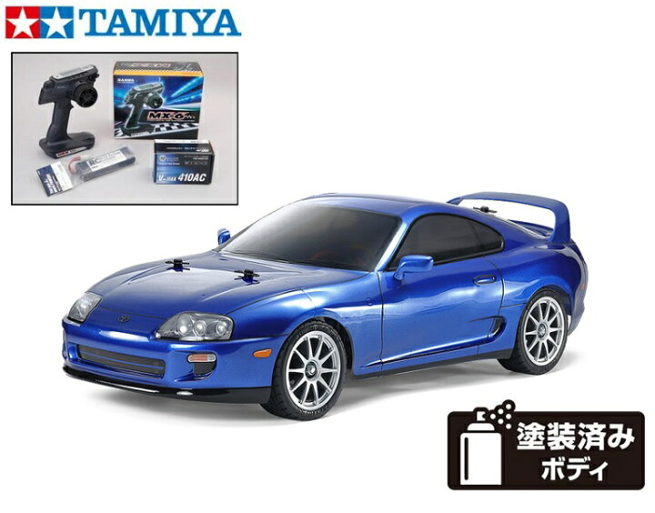 楽天市場】！【TAMIYA/タミヤ】 58733 1/10 電動RC トヨタ スープラ  