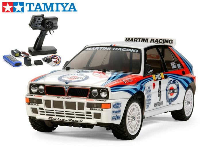 楽天市場】！【TAMIYA/タミヤ】 58570 1/10 電動RC ランチア デルタ