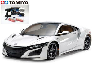 �I�yTAMIYA/�^�~���z 58634 1/10 �d��RC�@NSX�iTT-02�V���[�V�j �g���L�b�g+ ���s�p�o�b�e���[2�{�A�T�����FMX-6 BL-SIGMA/HVS702�d�l�R���s���[�^�v���|+�`�����v�I���W�i���F�t���{�[���x�A�����O�t�r
