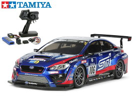 ！【TAMIYA/タミヤ】 58645 1/10 電動RC　SUBARU WRX STI NBRチャレンジ（TT-02シャーシ）+45053 NEWファインスペック電動RCドライブセット （未組立） ≪ラジコン≫