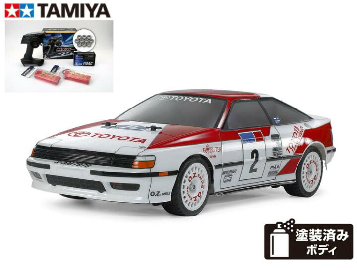 楽天市場】！【TAMIYA/タミヤ】 58718 1/10 RC トヨタ セリカ GT-FOUR 