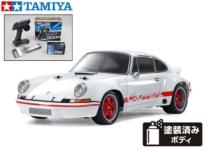 楽天市場】！【TAMIYA/タミヤ】 58740 1/10 電動RC ポルシェ911 カレラ 
