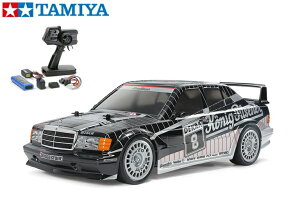 �I�yTAMIYA/�^�~���z 58752 1/10 �d��RC�@�����Z�f�X�E�x���c 190 E 2.5-16 EVO II 1991 (TT-02�V���[�V) �g���L�b�g+45053 NEW�t�@�C���X�y�b�N�d��RC�h���C�u�Z�b�g �i���g���j �჉�W�R����