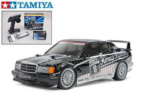 �I�y TAMIYA / �^�~�� �z 58752 1/10 �d��RC�@�����Z�f�X�E�x���c 190 E 2.5-16 EVO II 1991 (TT-02�V���[�V) �g���L�b�g �E�T�����FMX-6 �R���s���[�^�v���|�t�t���Z�b�g �i���g���j �჉�W�R����i���g���j