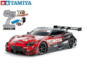 !【TAMIYA/タミヤ】 57939 1/10 電動RC 完成セット XB MOTUL AUTECH Z (TT-02シャーシ) ・チャンプオリジナル XBビギナーセット (タミヤ純正予備バッテリー1本・急速充電器・単三乾電池4本付) (完成済