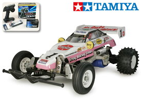 ！【TAMIYA/タミヤ】 58354 1/10 電動RC マイティフロッグ（2005）・サンワ：MX-6 コンピュータプロポ付フルセット（未組立） ≪ラジコン≫