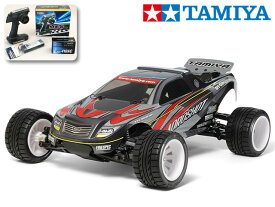 ！【TAMIYA/タミヤ】 58610 1/10 電動RC　アクロショット（DT-03Tシャーシ） ・サンワ：MX-6 コンピュータプロポ付フルセット+チャンプオリジナル：フルボールベアリング（未組立） ≪ラジコン≫