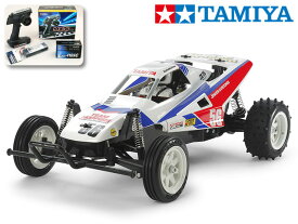 ！【TAMIYA/タミヤ】 58643 1/10 電動RC　グラスホッパーII（2017）・サンワ：MX-6 コンピュータプロポ付フルセット+チャンプオリジナル：フルボールベアリングセット（未組立） ≪ラジコン≫