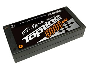 TP-447 �yTOP LINE/�g�b�v���C���z S-Line Power 5000mAh/7.4V 100C �V���[�g�T�C�Y Li-P0�o�b�e���[