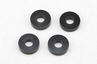 ZC-A3820BA 【YOKOMO/ヨコモ】 φ3.0xφ8.0x2.0mm アルミシム(ブラック) 4個入