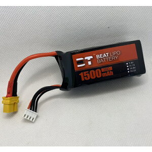 BTLIPO 1500mA3S35C�@�n�C���[�g�E�n�C�R�X�g�p�t�H�[�}���XLIPO�@XT30�R�l�N�^�[