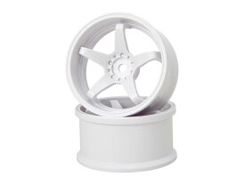 【ネコポス対応】G-FORCE(ジーフォース)/GD046_GD047/N-Type ドリフト ホイール トラクションタイプ(ホワイト)2個入