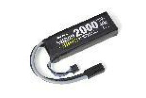 �y�l�R�|�X�Ή��zG-FORCE(�W�[�t�H�[�X)/GFG934/Noir Suppression LiPo 7.4V 2000mAh 40C �~�jS�p
