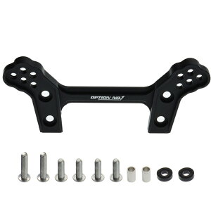 【ネコポス対応】OPTION No.1(オプションNo.1)/HDT-023/アルミフロントダンパーステーDT03