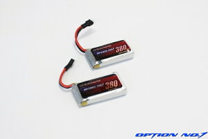 �y�l�R�|�X�Ή��z�y���W�R���E�h���[���zOPTION No.1(�I�v�V����No.1)/NO-HLP380-2/LiPo3.7V 380mAh 2�Z�b�g�iWEEKENDER�@Q4i HD200�K���j