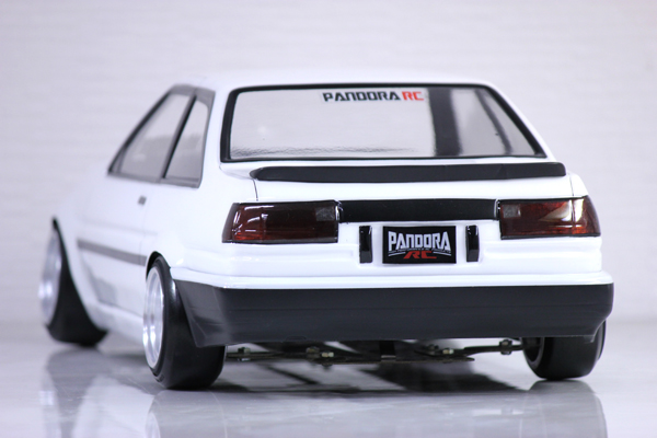 ラジコン 夢空間取り扱い商品 パンドラRC Pandora RC 限定タイムセール PAB-2176 Toyota 2ドア AE86 未塗装  スプリンタートレノ クリアボディセット