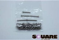 【ネコポス対応】スクエア(SQUARE)/SGW-51/チタンヘックスタッピングビスセット(GF-01用)