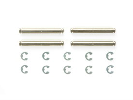 【ネコポス対応】タミヤ(TAMIYA)/OP-1395/3×22mm ローフリクションサスシャフト4本(DT-02/TT-01)