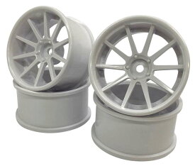 【ネコポス対応】TOPLINE(トップライン)/EW-0308WH/NFホイール 【deep face】(オフセット8/ホワイト)2本入