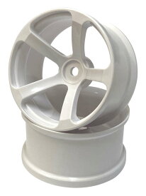 TOPLINE(トップライン)/TDW-0812WH/DRS-5 ホイル【deep face】(オフセット8/ホワイト)2個入