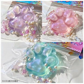【スクイーズ】猫の肉球・ねこ スクイーズ ぷにぷに おもちゃ ストレス解消 癒しグッズ かわいい ストレス発散 マスコット 減圧おもちゃ リラックス もちもち むにむに 手触り 柔らかい 握り心地 気持ちいい 大人の癒し 子供用おもちゃ