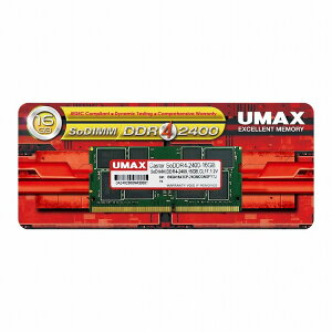 UMAX UMAX m[gPC SO-DIMM DDR4 2400 16GB[UM-SODDR4S-2400-16G](s)yz