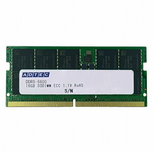 AhebN DDR5-5600 SO-DIMM ECC 16GB 1Rx8 ADS5600N-E16GSB(s)yz