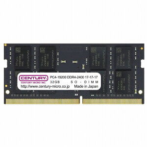 Z`[}CN NTp PC4-19200 DDR4-2400 260pin SODIMM 2RK 1.2v 64GBKit(32GBx2) CB32GX2-SOD4U2400(s)