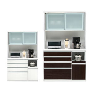 食器棚 幅120cm 奥行48cm 高さ198cm 【国産 大川家具 開梱設置無料】 キッチンボード キッチン 食器 収納 日本製 おしゃれ(代引不可)【送料無料】