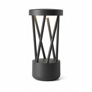 �S�[���L�A�C�����h TWIST LED Dark grey beacon lamp h30cm FARO OUTDOOR ���C�g FA71286(����s��)�y���������z